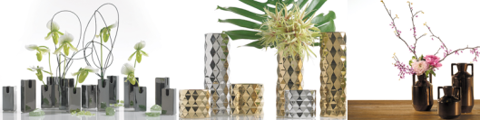 Metallic Vases